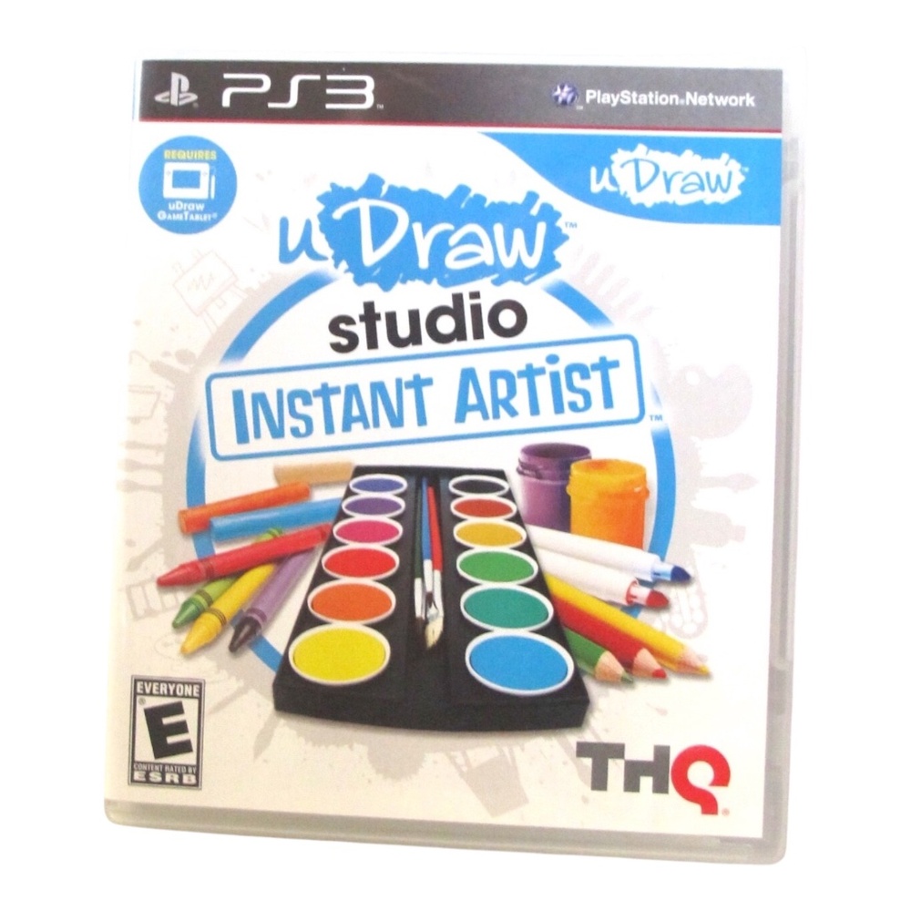 PS3 uDraw Studio: Instant Artist Game READ